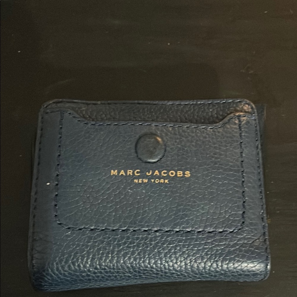 Marc Jacobs New York blue wallet
